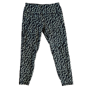 Sweaty Betty Power Leggings Animal Print Athletic Workout Pants Size Medium